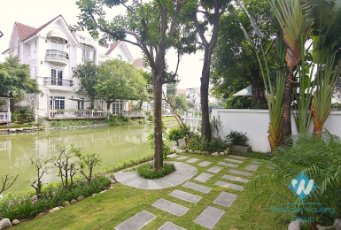Five-bedroom villa for rent in Vinhome Riverside near BIS international school